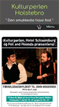 Mobile Screenshot of kulturperlen-holstebro.dk